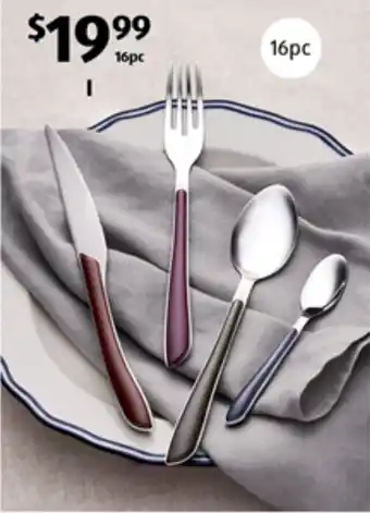 ALDI 16pc Cutlery Set offer