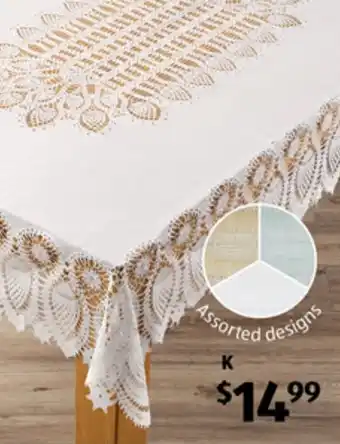 ALDI PVC Tablecloth offer