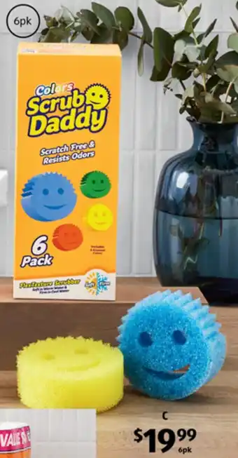 ALDI Scrub Daddy 6pk offer