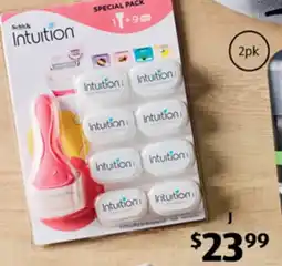 ALDI Schick Intuition Women's Razor Value Pack offer