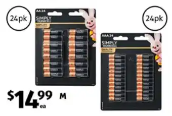 ALDI Duracell Batteries offer