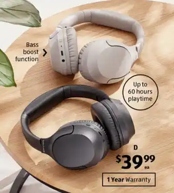 ALDI Bluetooth Headphones offer