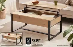 ALDI Lift-Up Coffee Table offer