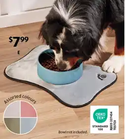 ALDI Pet Bowl Mat offer