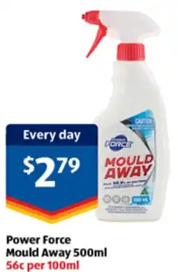 ALDI Power Force Mould Away offer