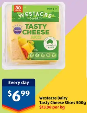 ALDI Westacre Dairy Tasty Cheese Slices offer