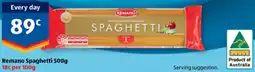 ALDI Remano Spaghetti offer