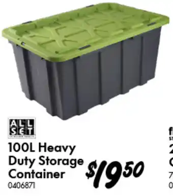 Bunnings Heavy Duty Storage Container offer