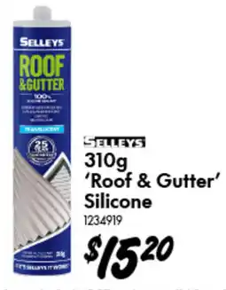 Bunnings Roof & Gutter' Silicone offer