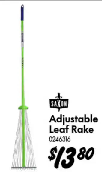 Bunnings Adjustable Leaf Rake offer