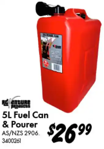 Bunnings Fuel Can & Pourer offer