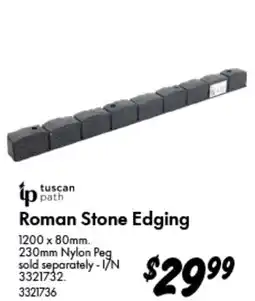 Bunnings Roman Stone Edging offer