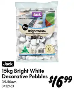 Bunnings Bright White Decorative Pebbles offer