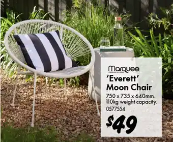 Bunnings Everett Moon Chair offer