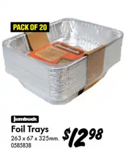 Bunnings Foil Trays offer