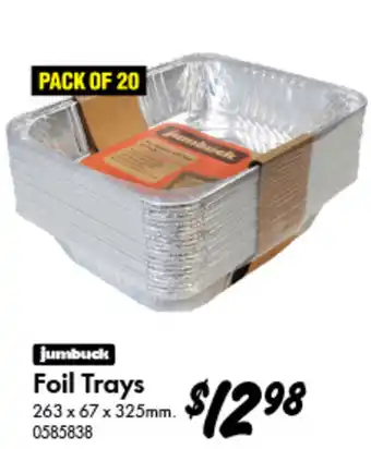 Bunnings Foil Trays offer