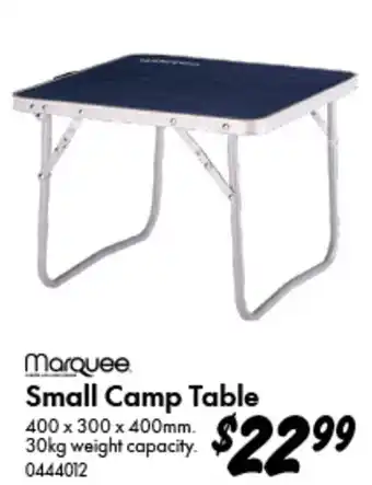 Bunnings Small Camp Table offer