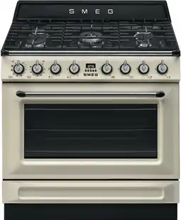 Designer Appliances Smeg 90cm 'Victoria' Dual Fuel Pyrolytic Freestanding Cooker offer