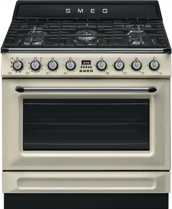 Designer Appliances Smeg 90cm 'Victoria' Dual Fuel Pyrolytic Freestanding Cooker offer