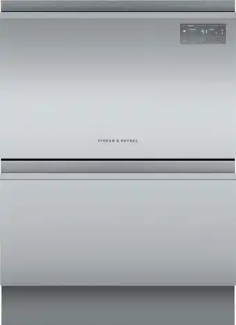 Designer Appliances Fisher & Paykel 60cm Built-under Double DishDrawer Dishwasher offer