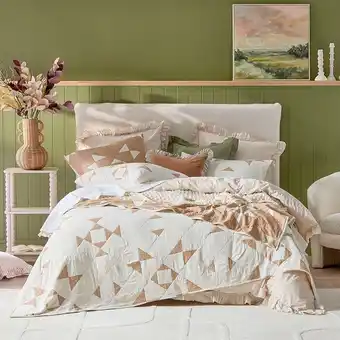 Pillow Talk Naveen Coverlet Set by Habitat offer