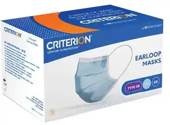 Henry Schein 4+2 FREE on Henry Schein Criterion Earloop Mask Box 50 Level 2 offer