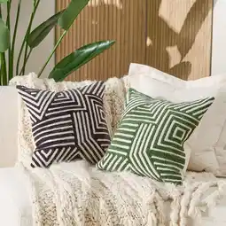 Pillow Talk Zander Geo Cushion by M.U.S.E offer