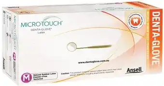 Henry Schein Buy 20 Save 20% on Ansell Microtouch Dentaglove Latex Powder Free Box 100 offer