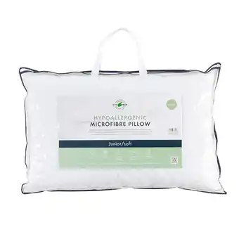 Pillow Talk Hypoallergenic Microfibre Junior/Soft Pillow by Greenfirst offer