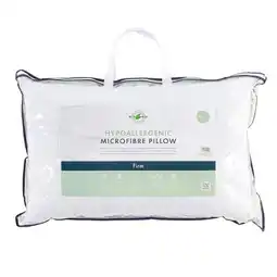 Pillow Talk Hypoallergenic Microfibre Firm Pillow by Greenfirst offer