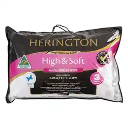 Pillow Talk Gusseted High Soft Pillow by Herington offer