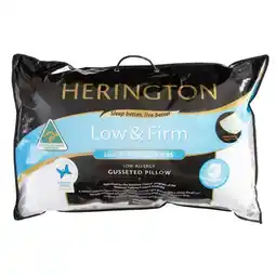 Pillow Talk Gusseted Low Firm Pillow by Herington offer