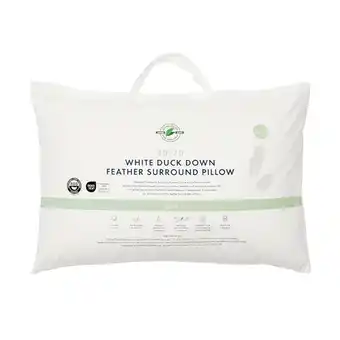 Pillow Talk 30/70 Duck Down Feather Surround Soft Pillow by Greenfirst offer