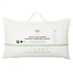 Pillow Talk 30/70 Duck Down Feather Surround King Pillow by Greenfirst offer