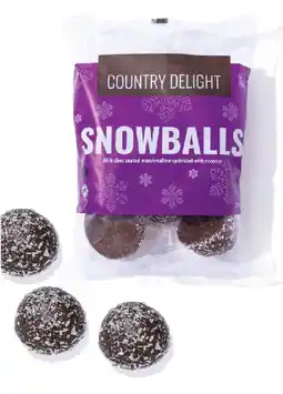 IGA Country Delight Snowballs 8 Pack 200g offer