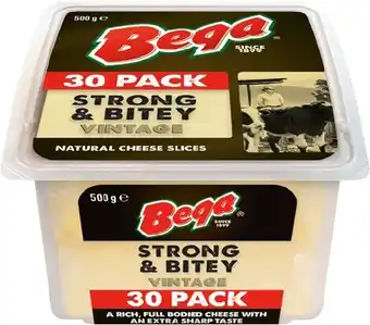 IGA Bega Cheese Slices 30 Pack Selected Varieties offer