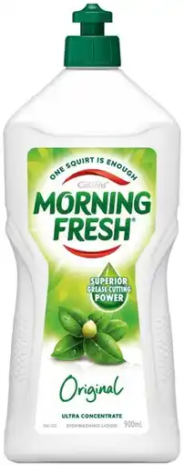 IGA Morning Fresh Dishwashing Liquid 900mL Selected Varieties offer