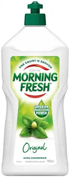 IGA Morning Fresh Dishwashing Liquid 900mL Selected Varieties offer