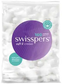 IGA Swisspers Cotton Balls 160 Pack offer