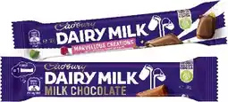 IGA Cadbury Medium Bars 30-55g or Violet Crumble 50g Selected Varieties offer