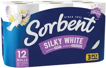 IGA Sorbent Toilet Tissue 12 Pack Selected Varieties offer