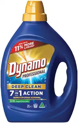 IGA Dynamo Professional Laundry Liquid 2 Litre Selected Varieties offer