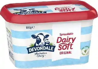 IGA Devondale Spreadable Butter 500g Selected Varieties offer