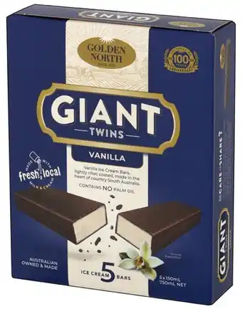 IGA Golden North Giant Twins 5 Pack Selected Varieties offer