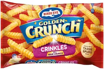 IGA Birds Eye Golden Crunch Chips 900g Selected Varieties offer