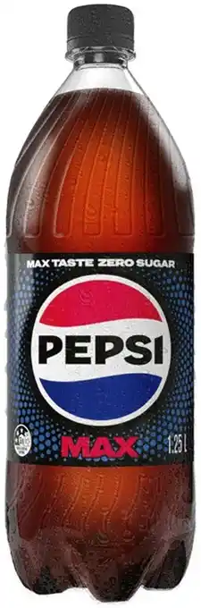 IGA Pepsi or Solo 1.25 Litre Selected Varieties offer