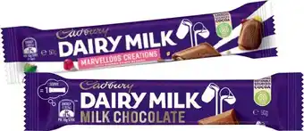 IGA Cadbury Medium Bars 30‑55g or Violet Crumble Bar 50g Selected Varieties offer