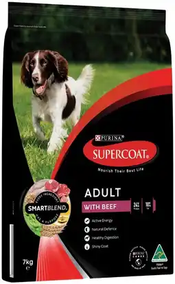 IGA Supercoat Smart Blend Dry Dog Food 6.7‑7kg Selected Varieties offer