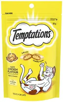 IGA Temptations Cat Treats 85g Selected Varieties offer