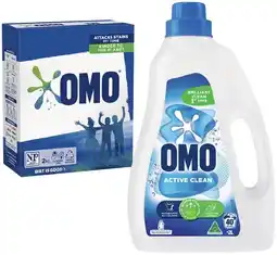 IGA OMO Laundry Liquid 2 Litre, Powder 2kg or Capsules 28 Pack Selected Varieties offer